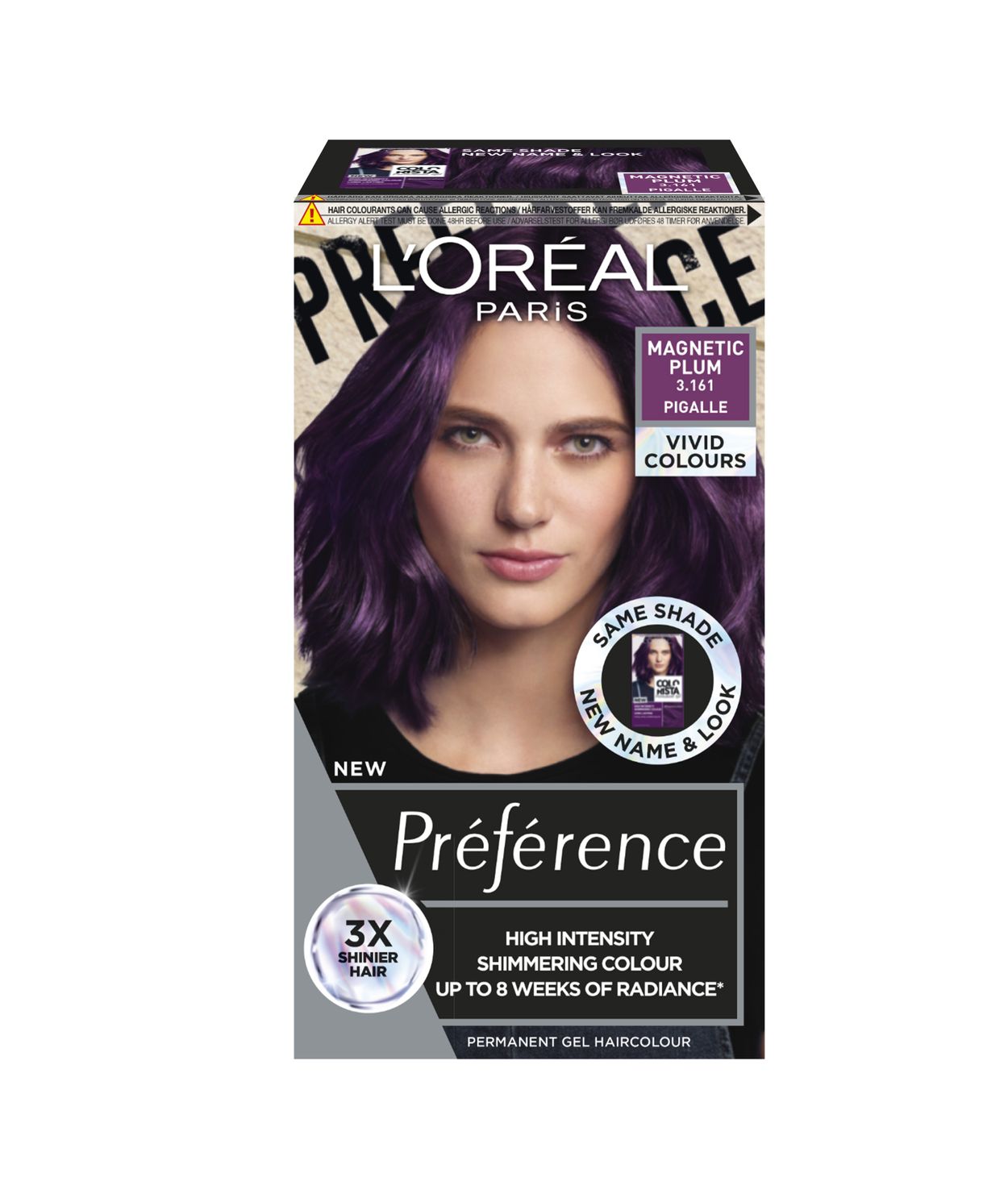L'ORÉAL Preference Vivids 3.161 Magnetic Plum