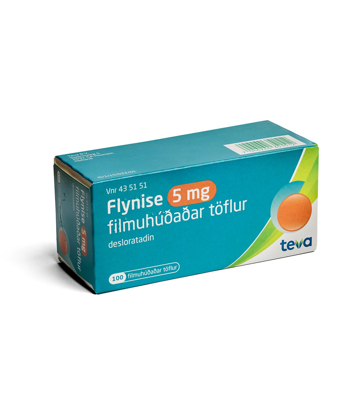 Flynise filmhtfl 5 mg 100 stk