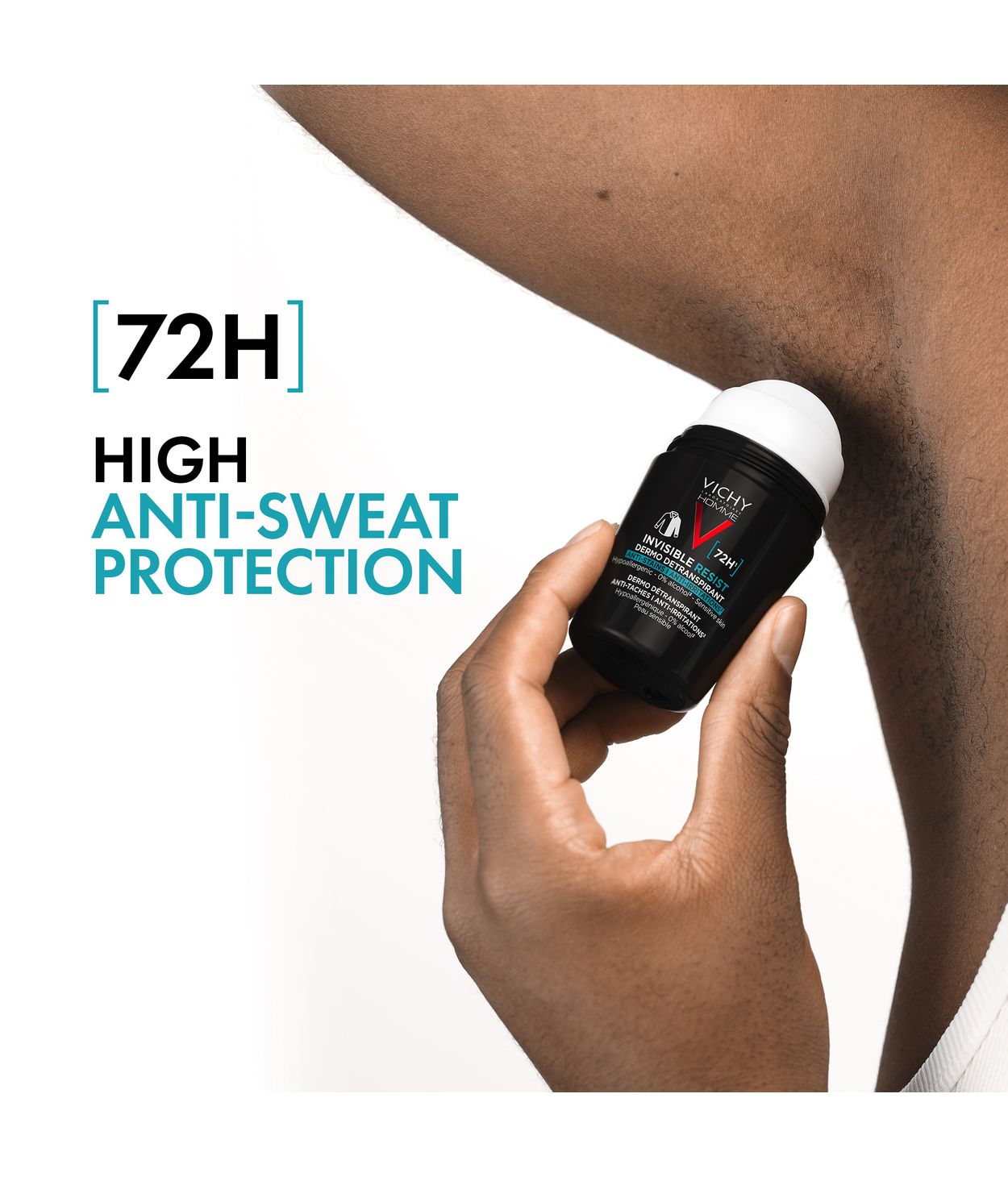 VICHY Men Invisible 72H Anti-stain Rollon 50ml