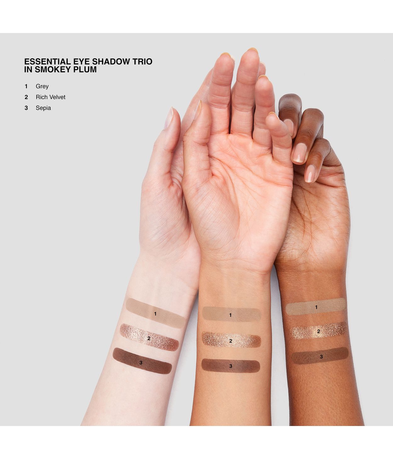 BOBBI BROWN Essential Es Trio Smokey Plum