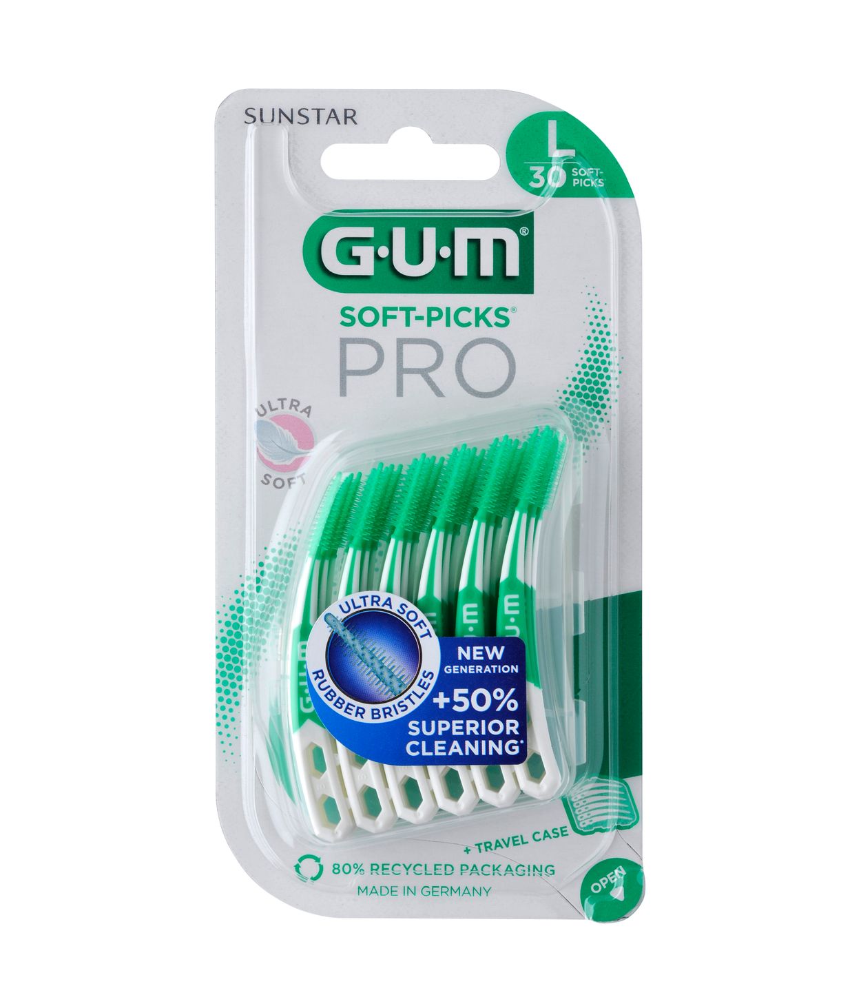 GUM Soft Picks PRO tannstönglar Large 30stk