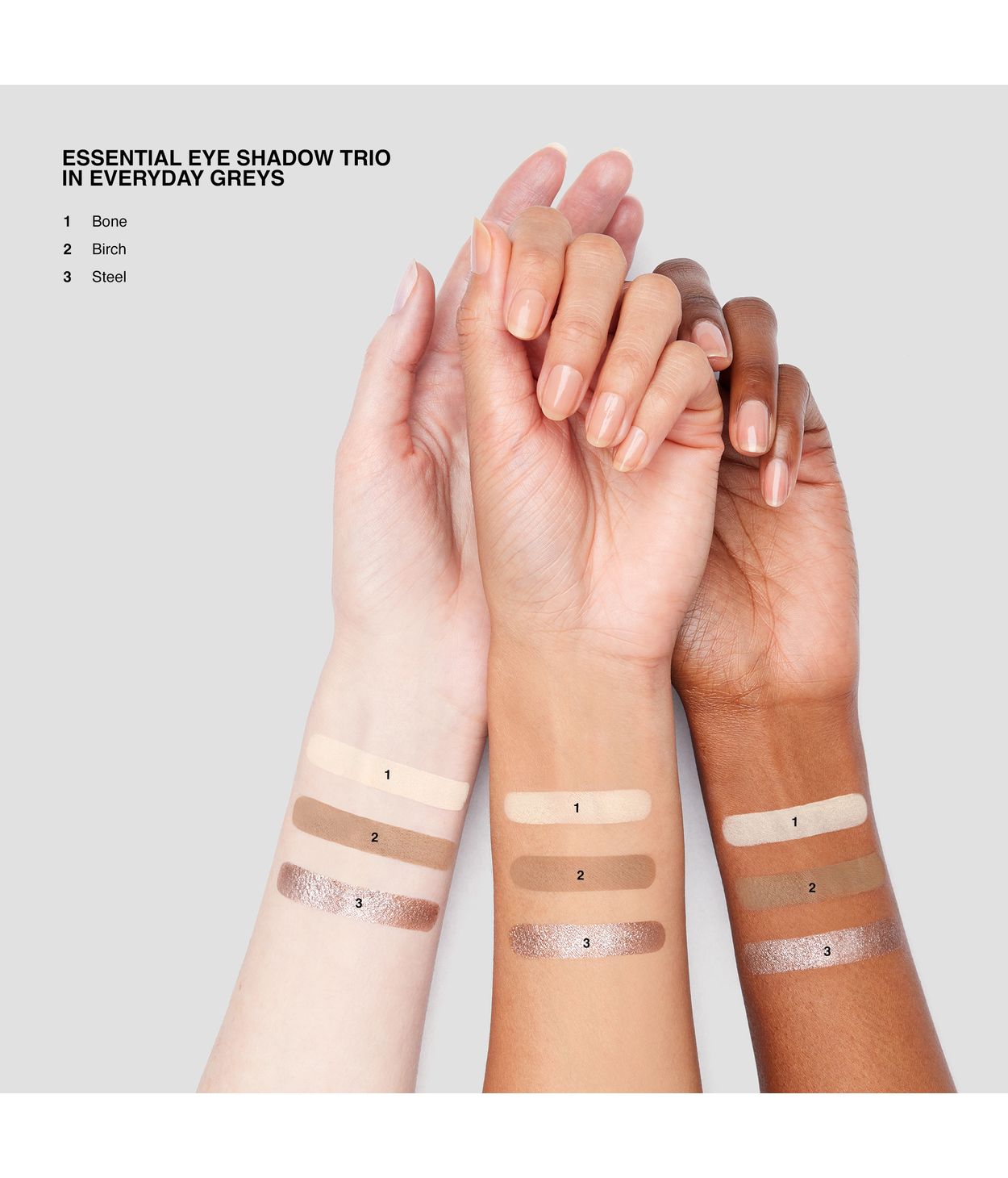 BOBBI BROWN Essential Es Trio Everyday Greys