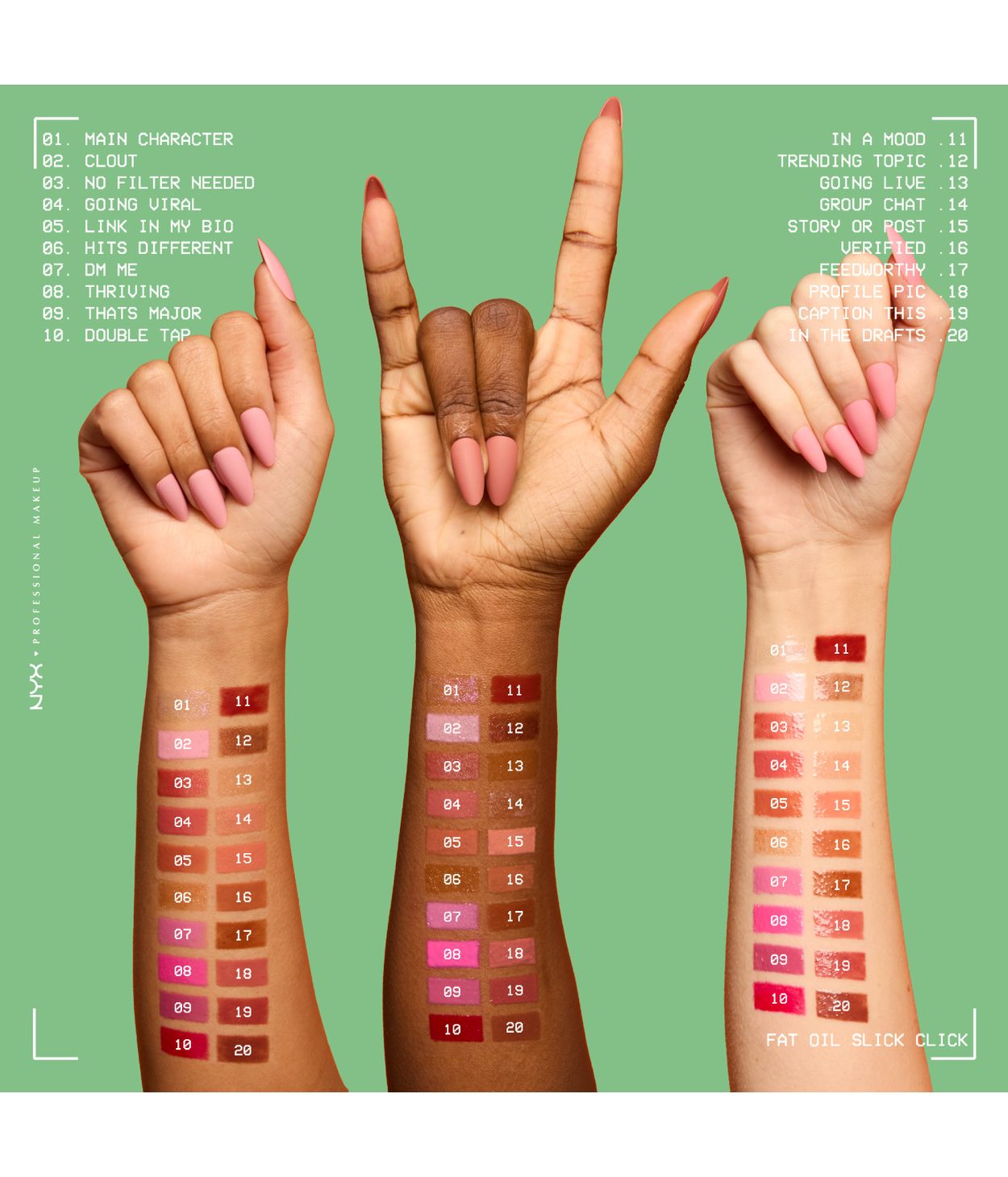 NYX Fat Oil Slick Click Lip Balm