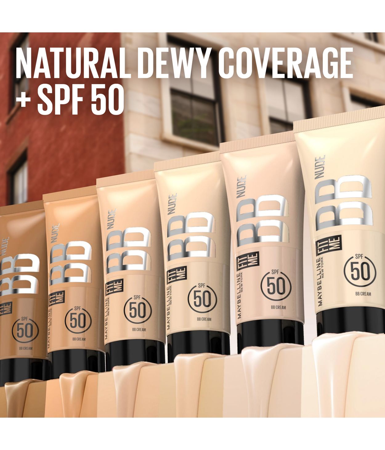 MAYBELLINE Fit Me Nude BB Cream SPF50 30ml