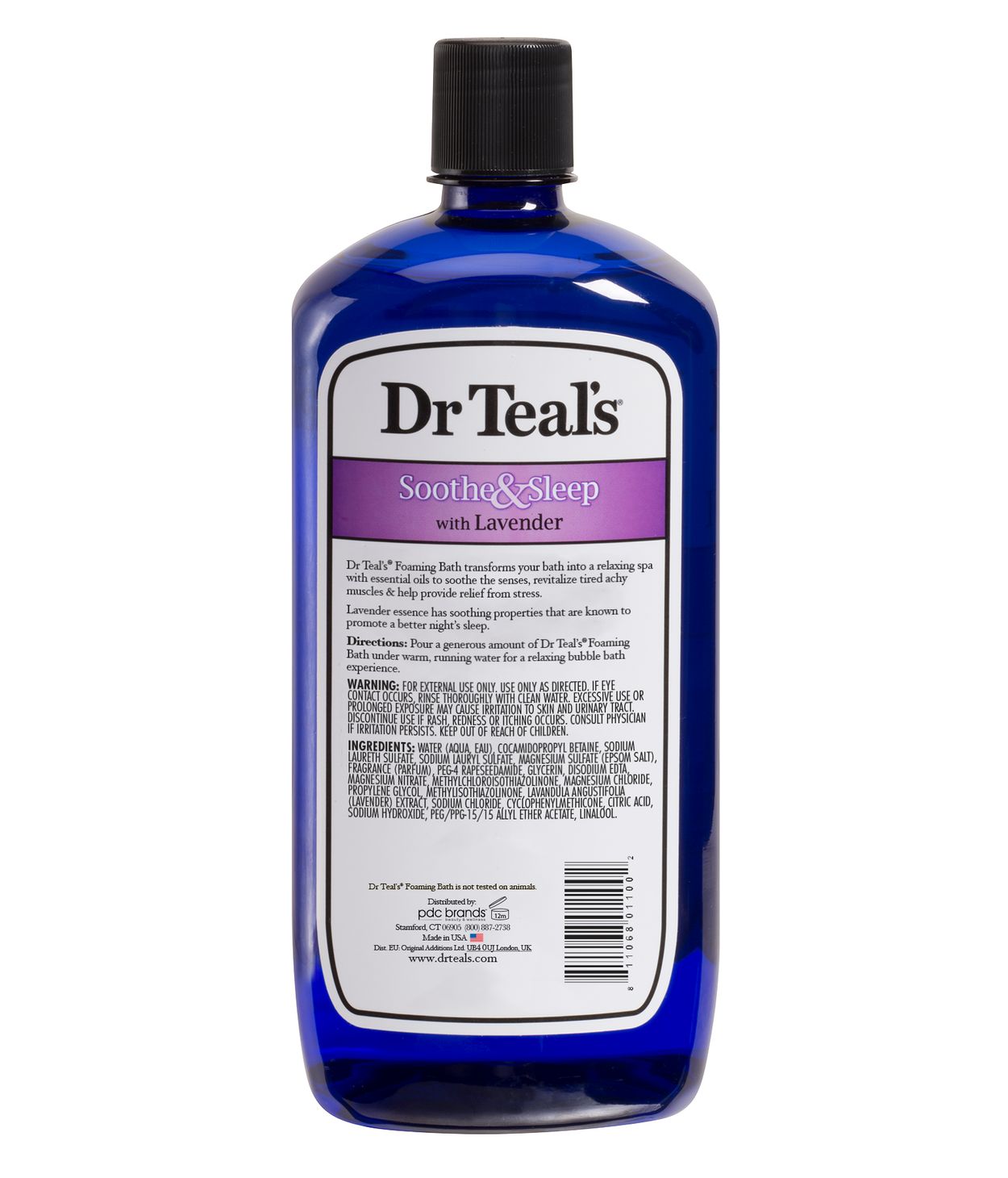 Dr.Teal's Foaming Bath Lavander 1L