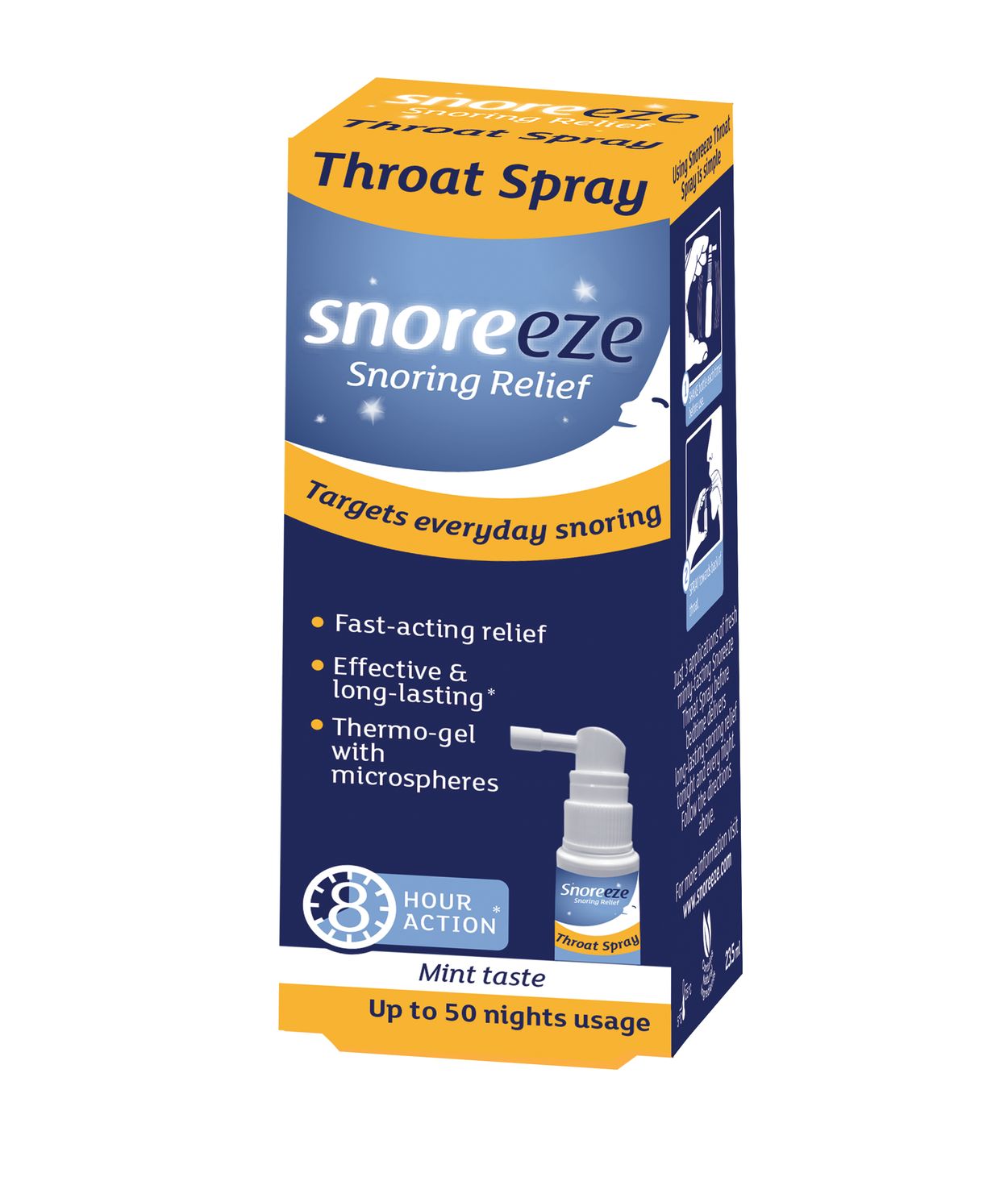 SNOREEZE Hrotubani í Spreyformi 6X22ml