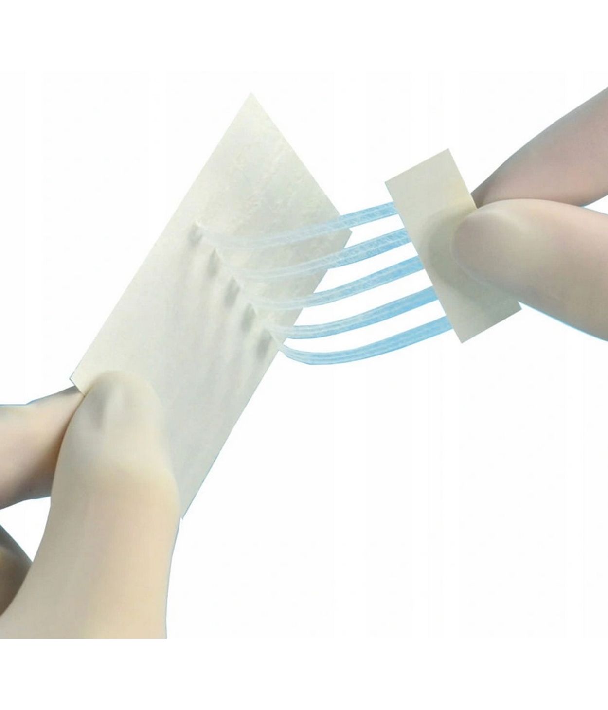 Strimlaplástur Hvítur 3x75mm 1stk (50stk/pk)