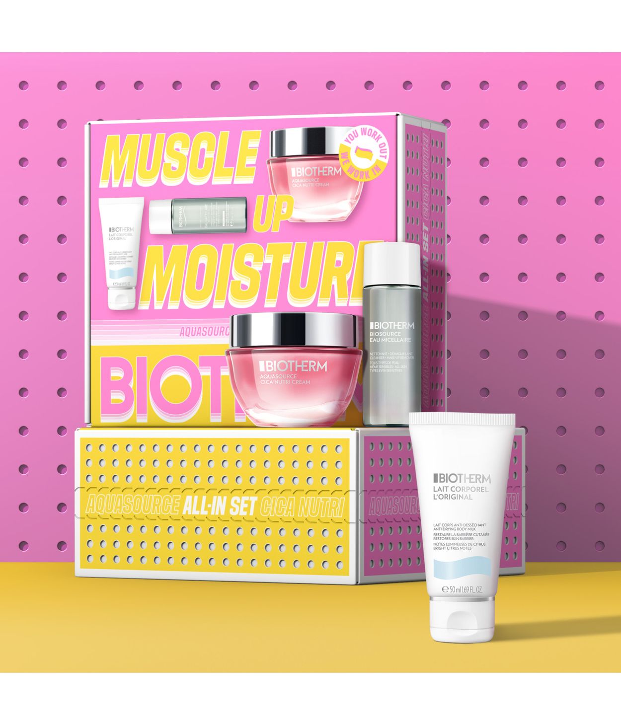 BIOTHERM Aquasource Cica Nutri Cream 50ml Sett