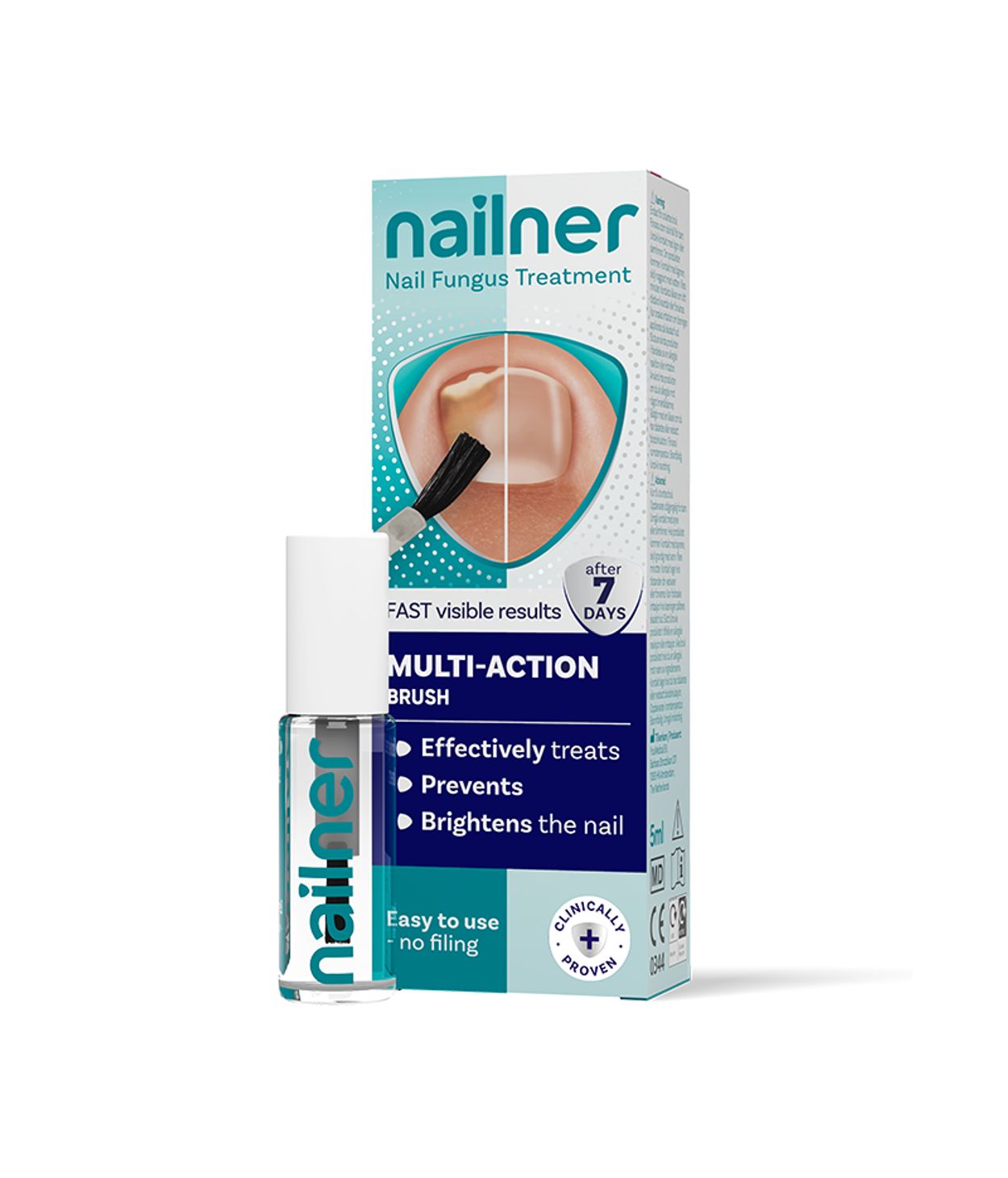 Nailner Multi-Action Pensel