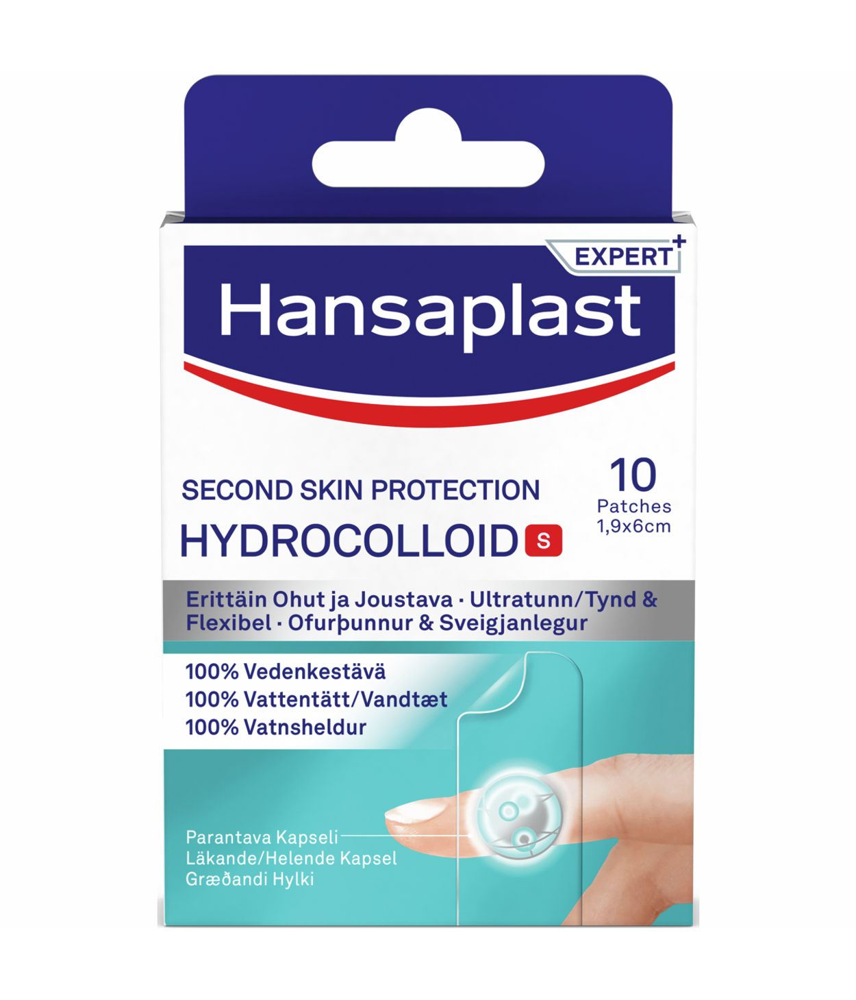 Hansaplast Second Skin Protection S 10stk