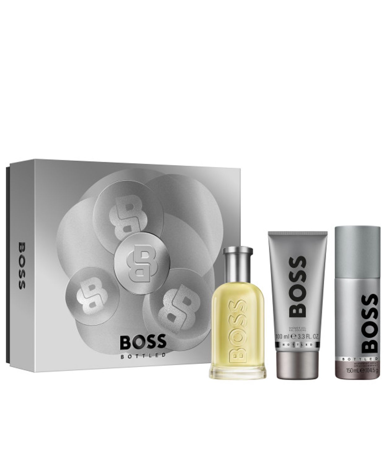 BOSS Bottled edt100ml/Shower Gel100ml/DeoSpray 150
