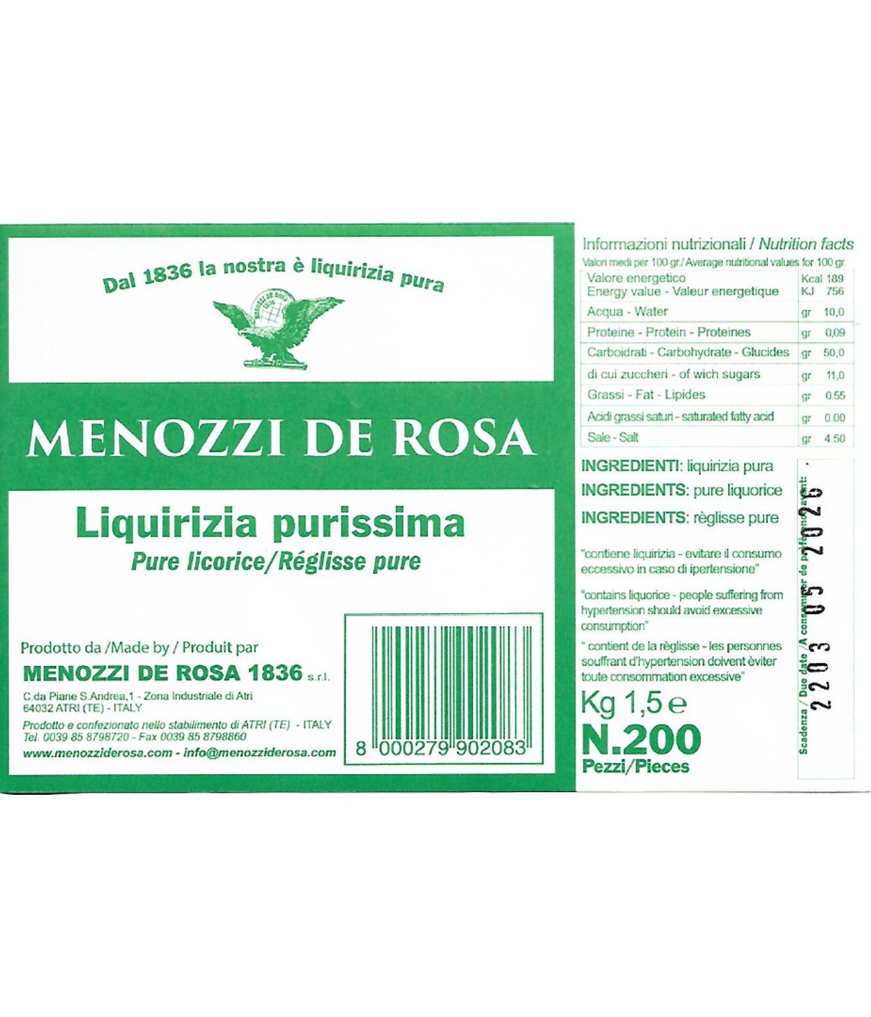 Apótekaralakkrís 16gr