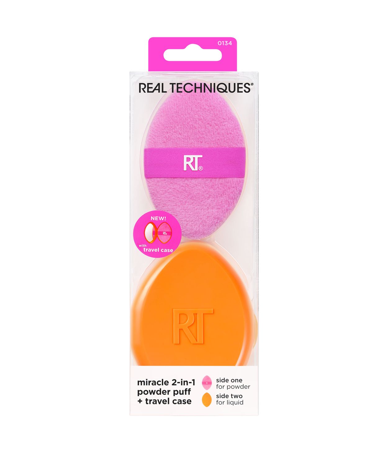 REAL TECHNIQUES Miracle 2-IN-1 Powder Puff Travel