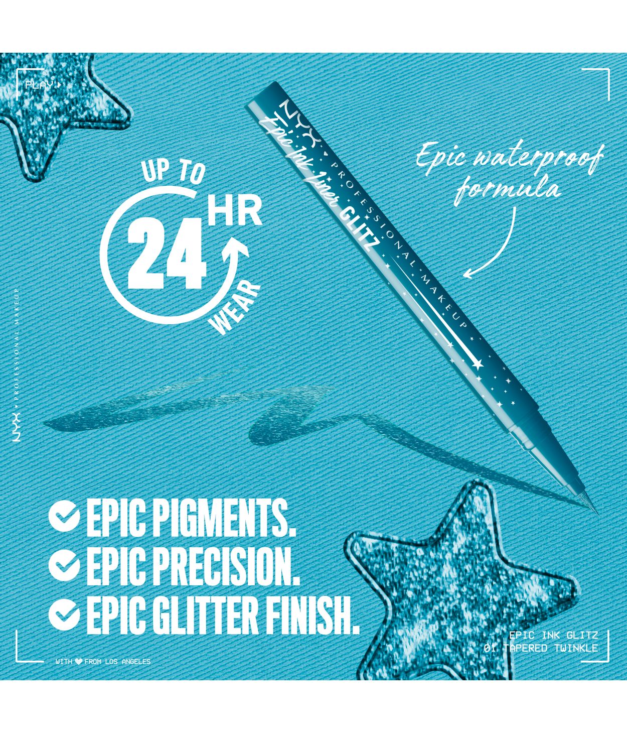 NYX Epic Ink Waterproof eyeliner pencil