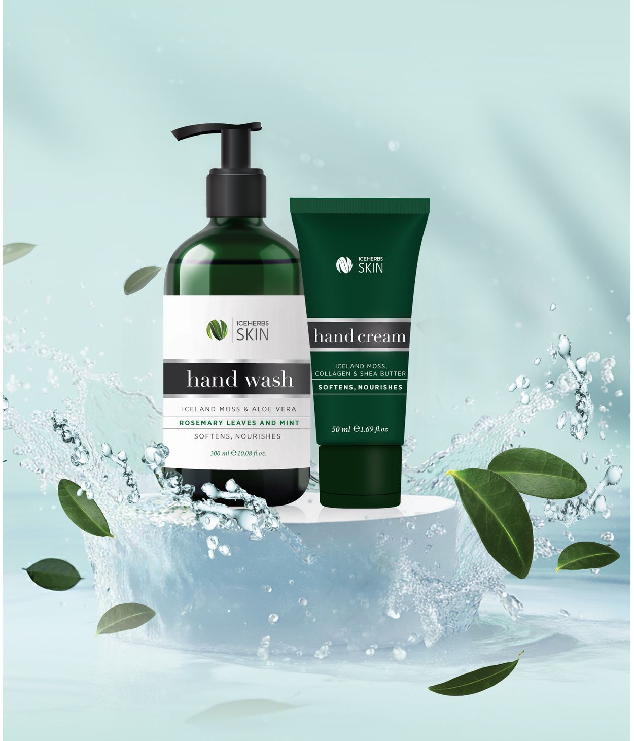 ICEHERBS SKIN Soft Hand Care Gjafasett