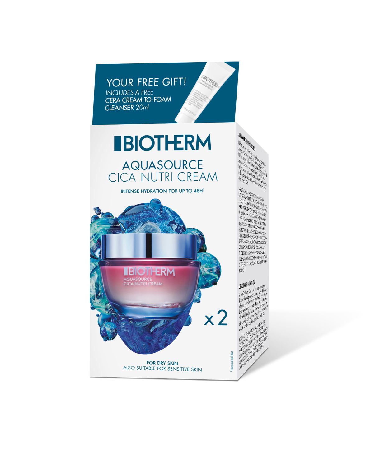 BIOTHERM Aquasource Cica Nutri Duo Set