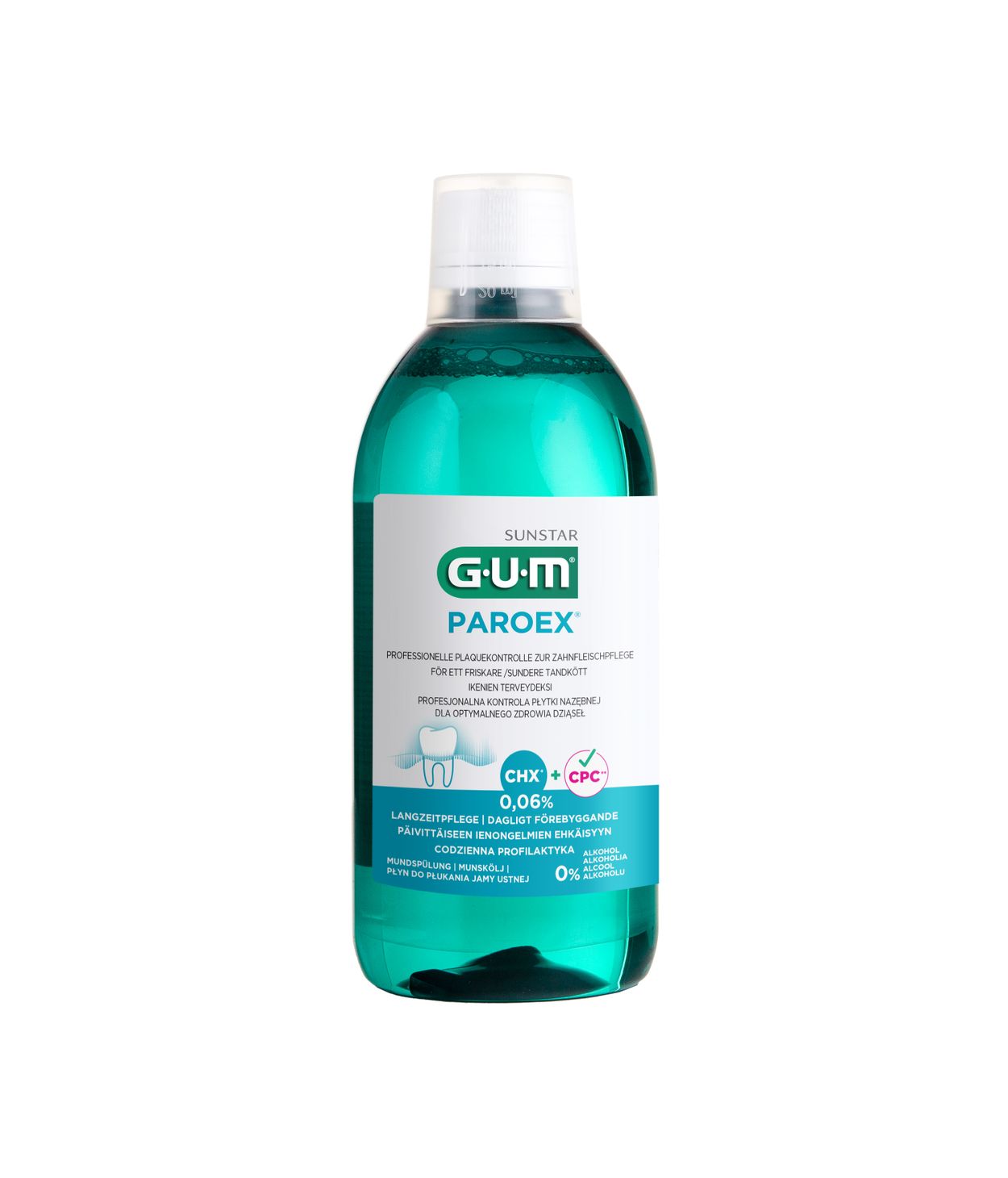 GUM Paroex Munnskol 0.06% 500ml