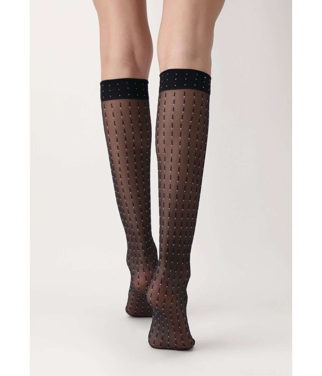 Oroblu Point Line Knee High Black OS