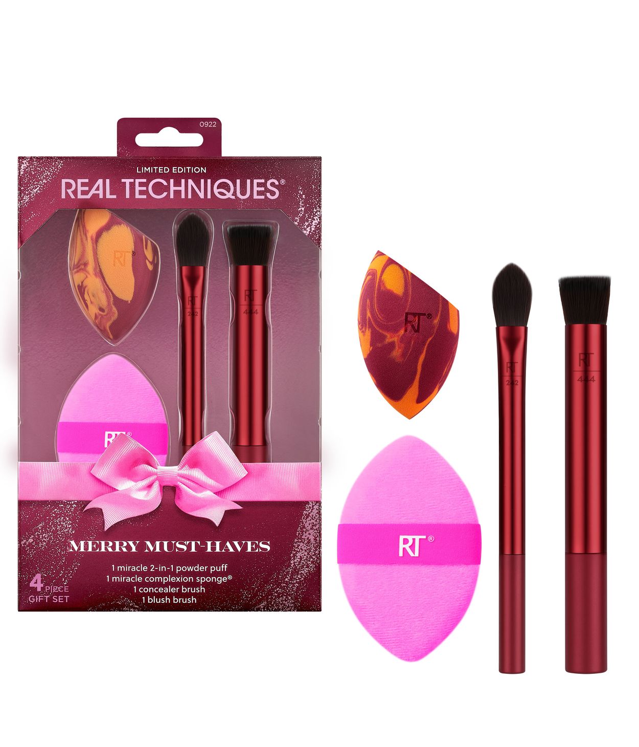 REAL TECHNIQUES Merry Must Haves Gjafasett