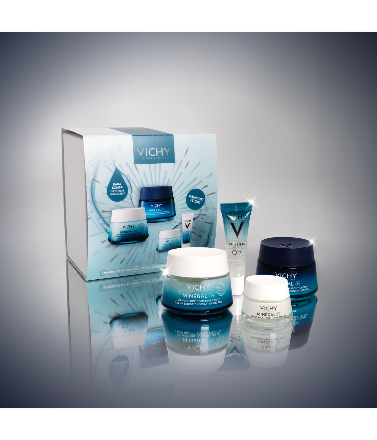 VICHY Gjafa Minéral 89 Stórt Gjafasett