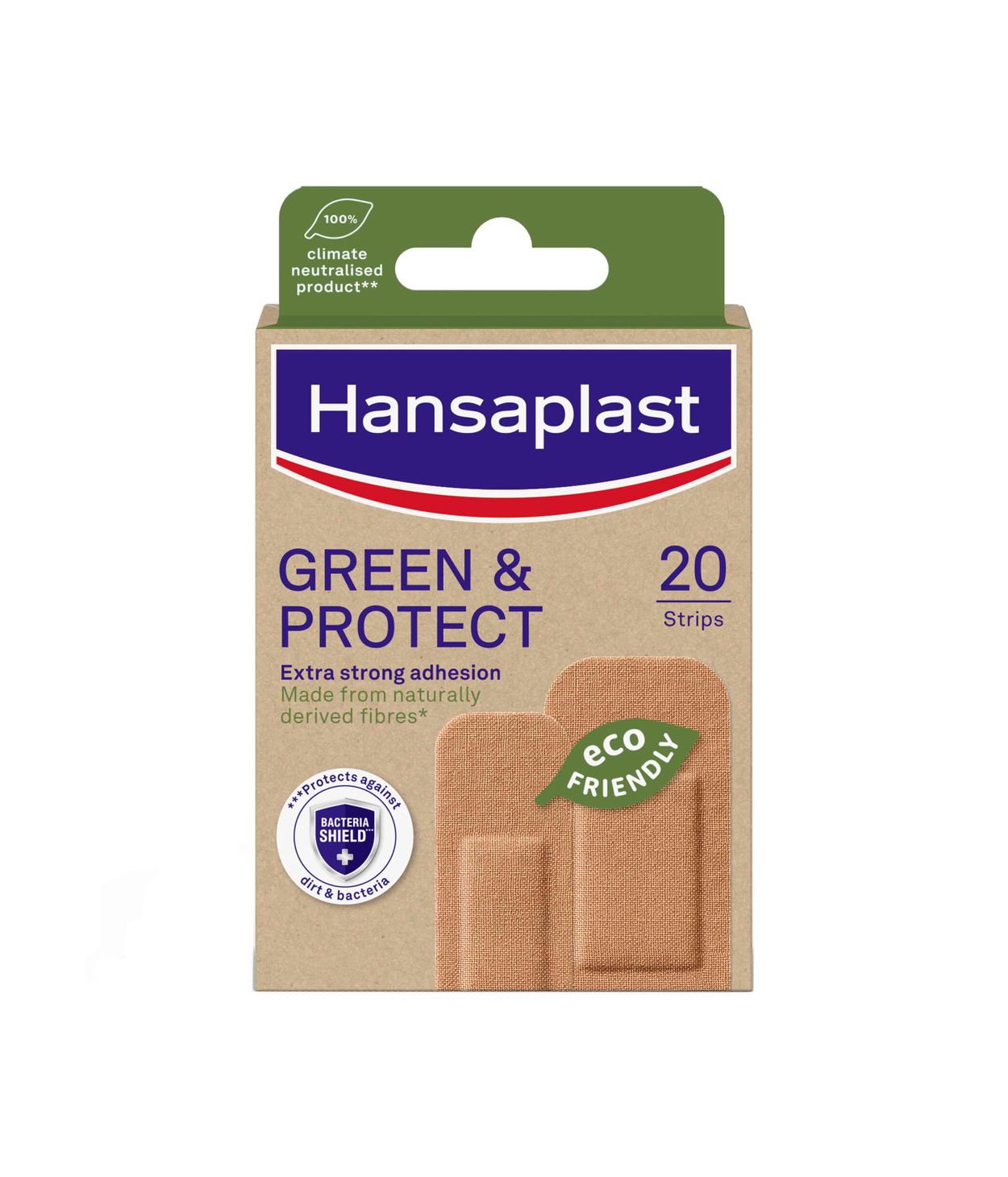 Hansaplast Green & Protect Eco Friendly 20stk