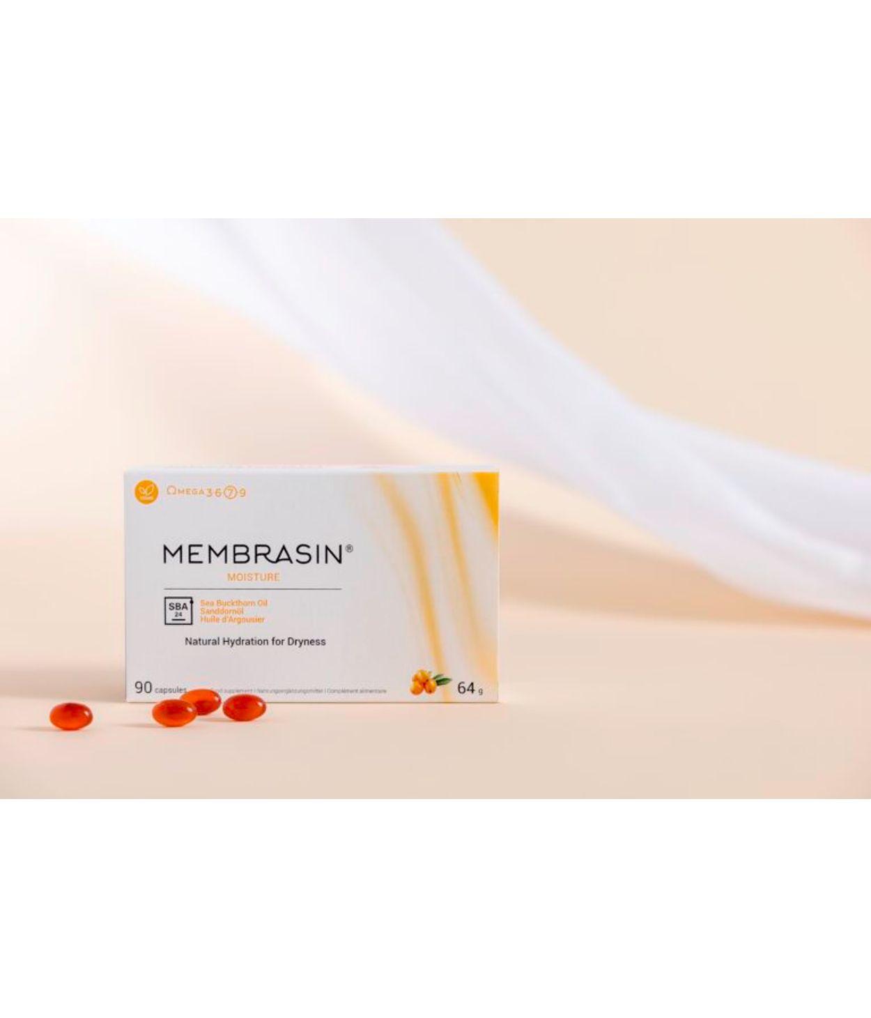 Membrasin Mouisture Bætiefni 90stk