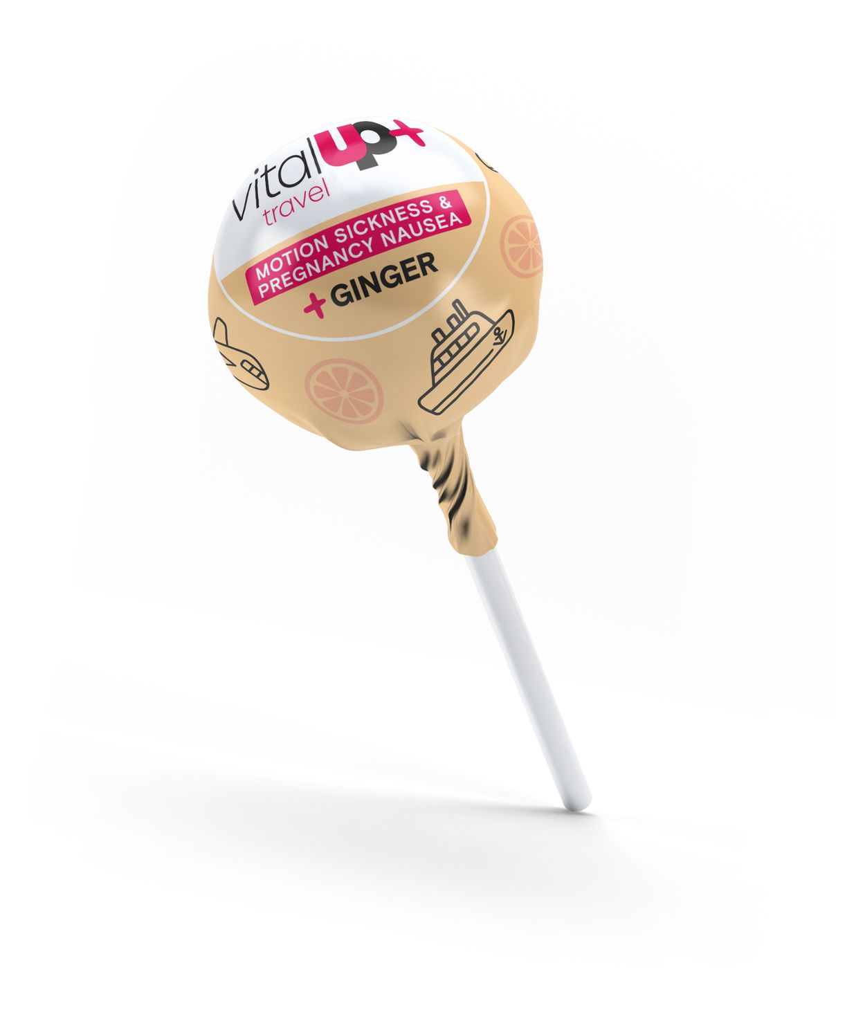 VITAL UP+ MOTION SICKNESS Sleikjó 10stk