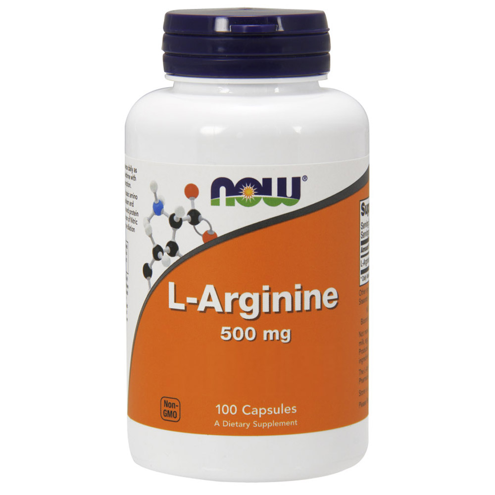 NOW L-Arginine 500 100stk