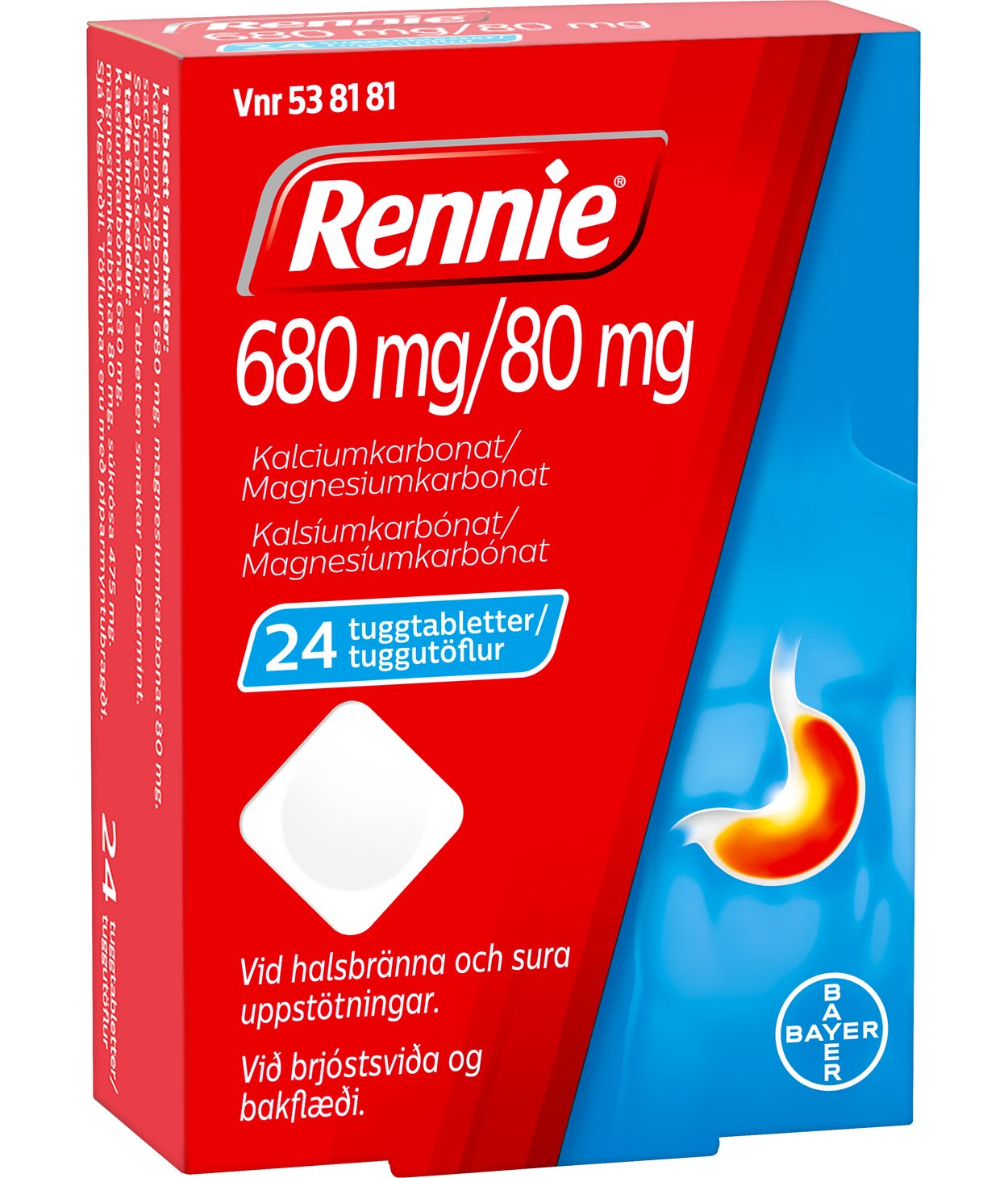 Rennie sog/tugg 24 stk