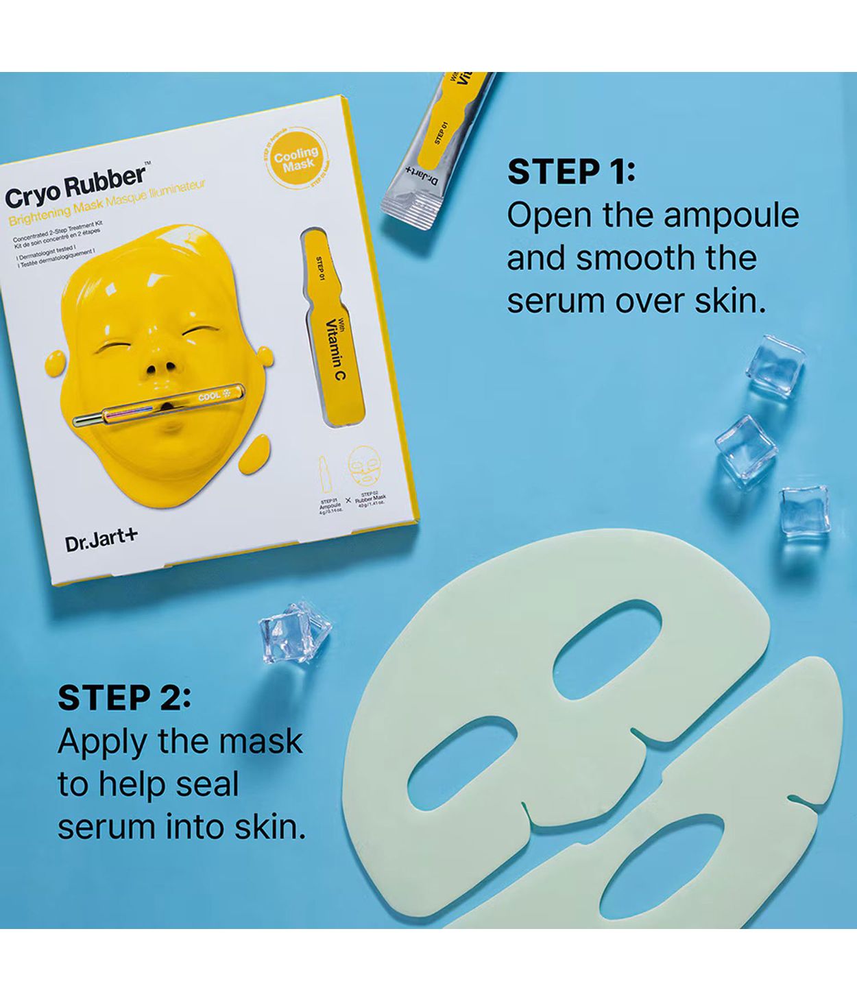 Dr.Jart+ Cryo Rubber Bright Mask 1stk