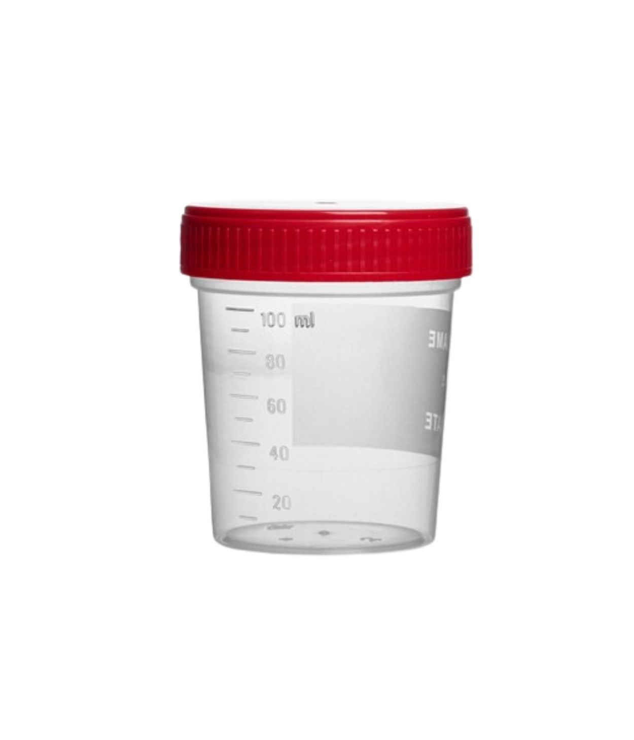 Þvagprufuglas 125ml Steril