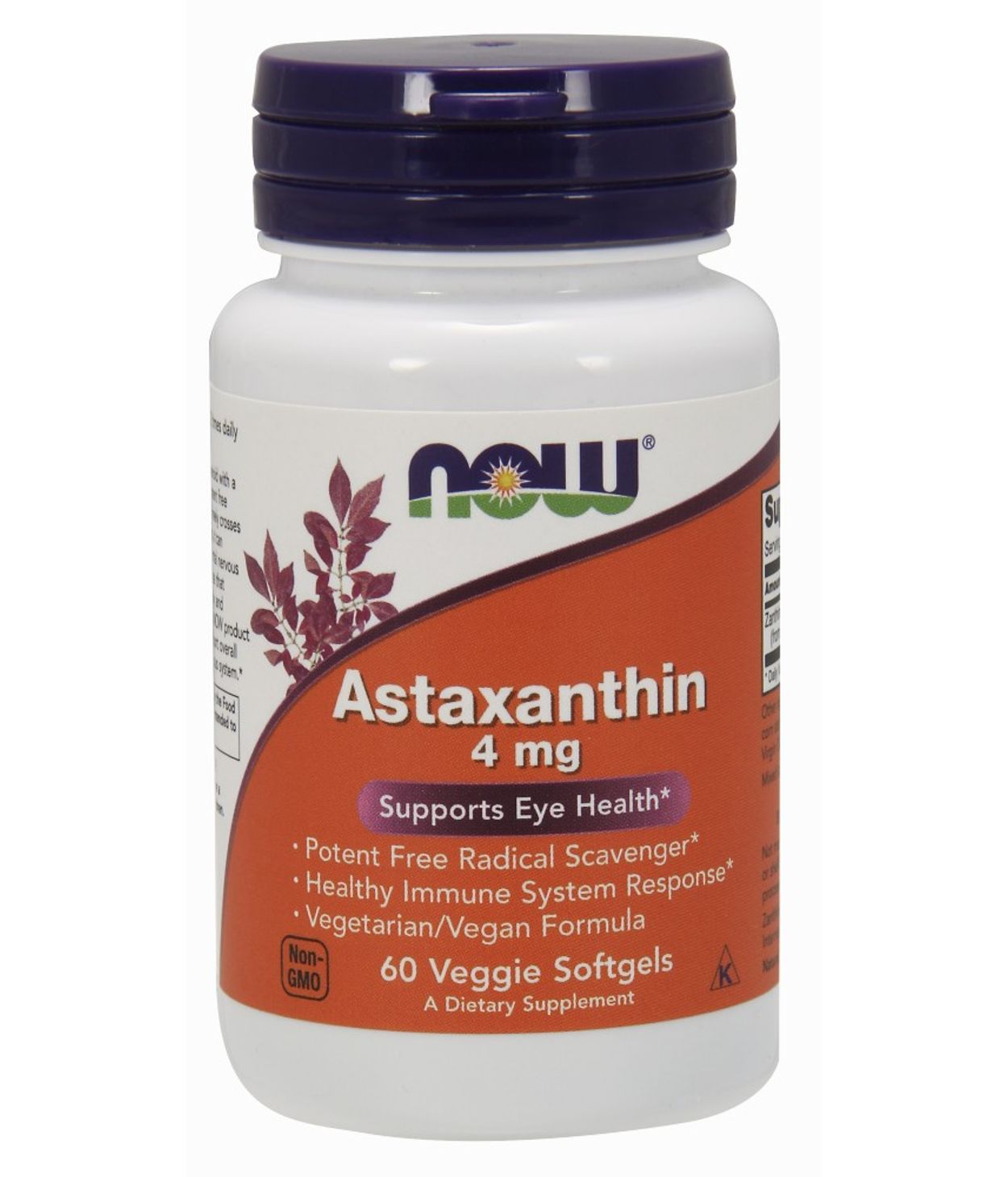 NOW Astaxanthin 4mg 60stk