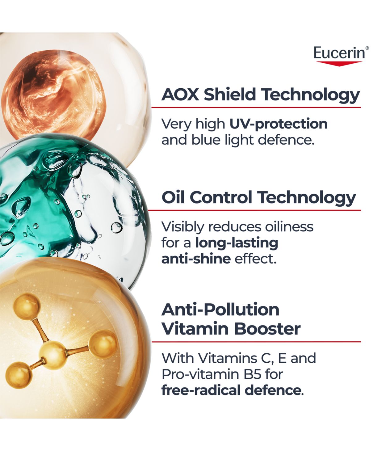 Eucerin Sun Oil Control UV Serum SPF50+ 30ml