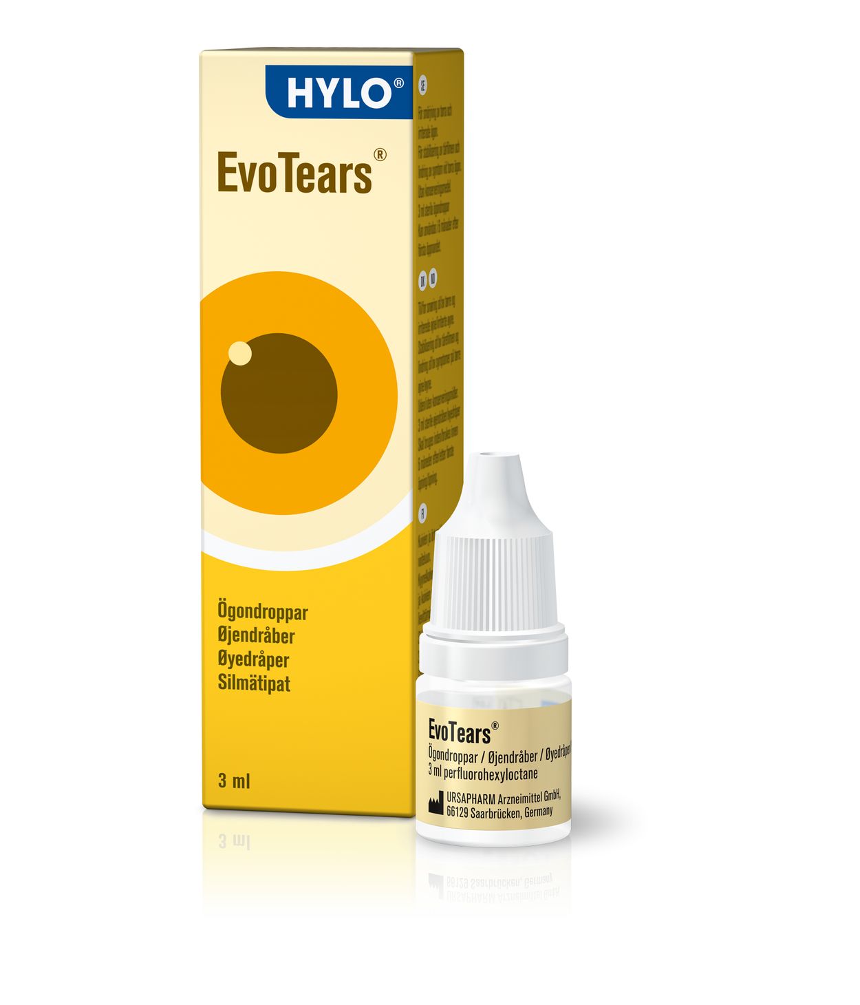 HYLO Evo Tears Augndropar 3ml