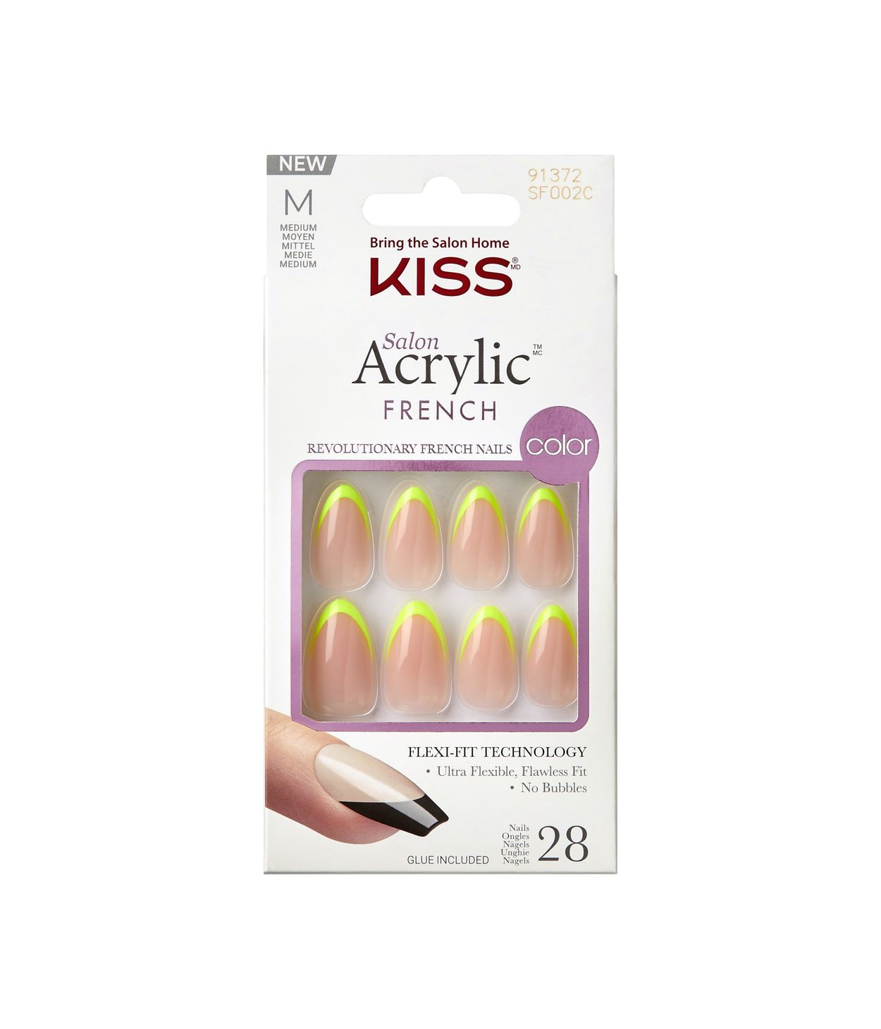 KISS Salon Acrylic French Color Hype