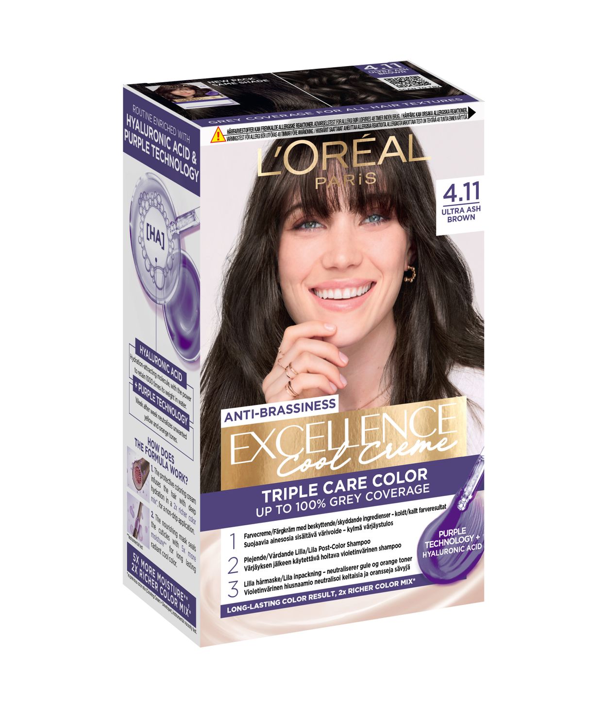 L'ORÉAL Excellence 4.11 Cool Creme