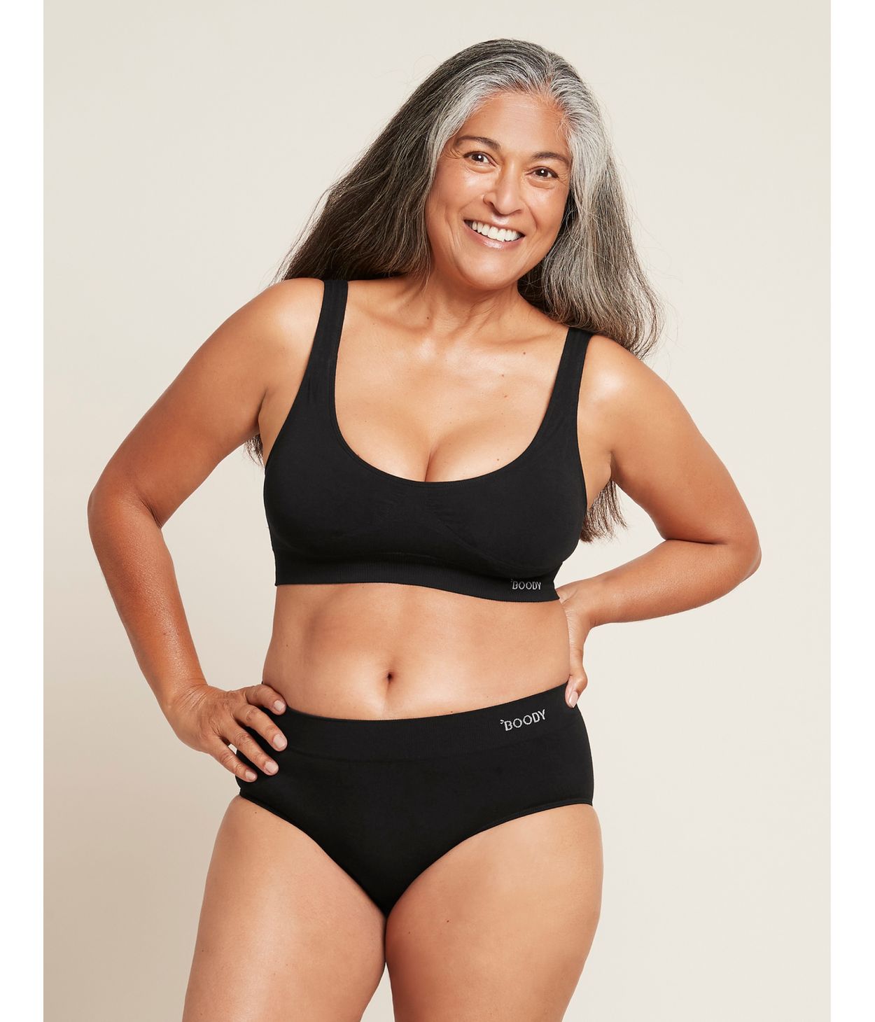 Boody Padded Bra Black