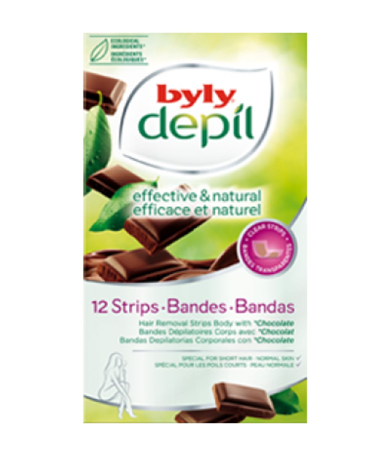 Byly Body Strips Chocolate 20stk