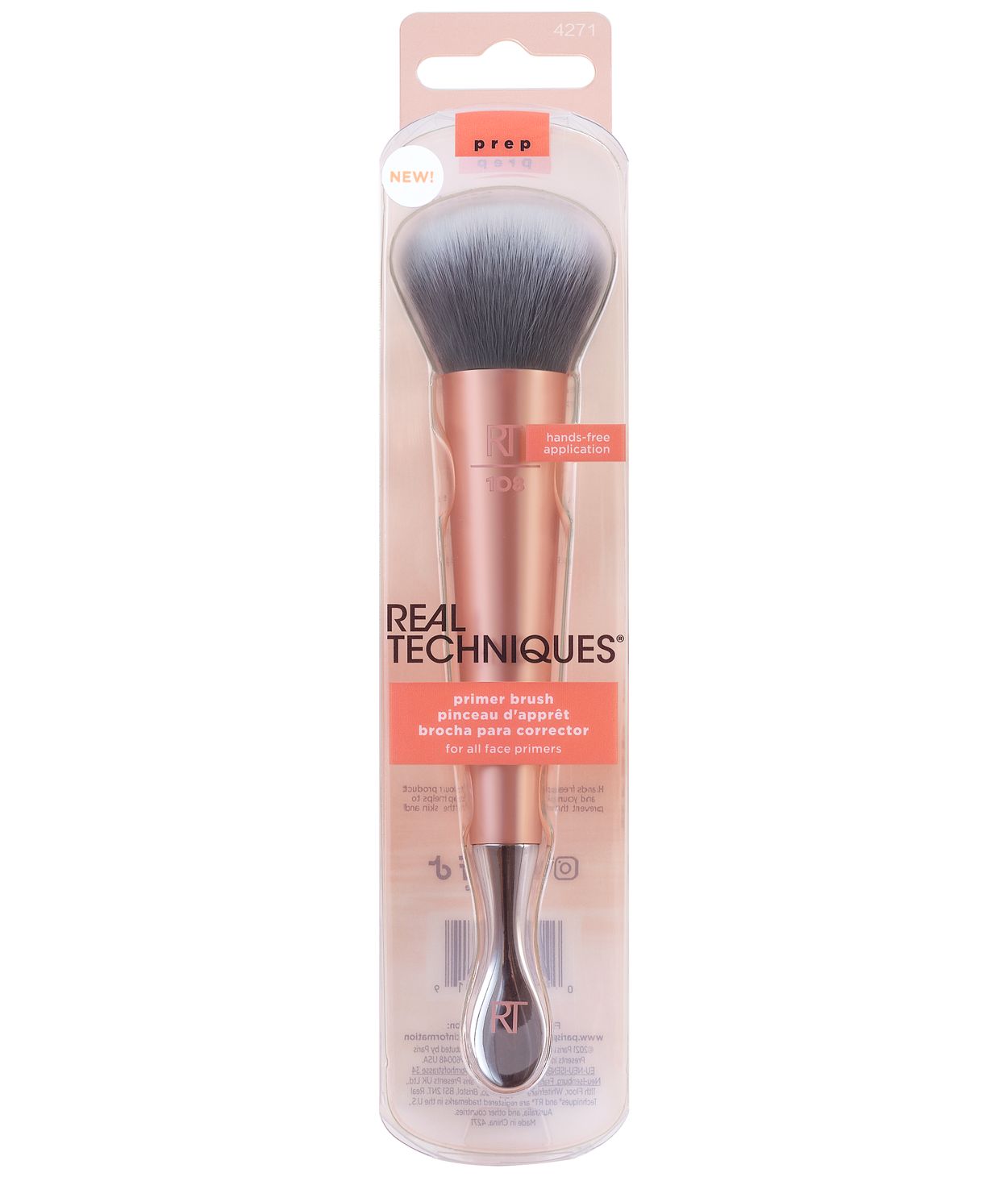 REAL TECHNIQUES Skinimalist Priming Jar Brush