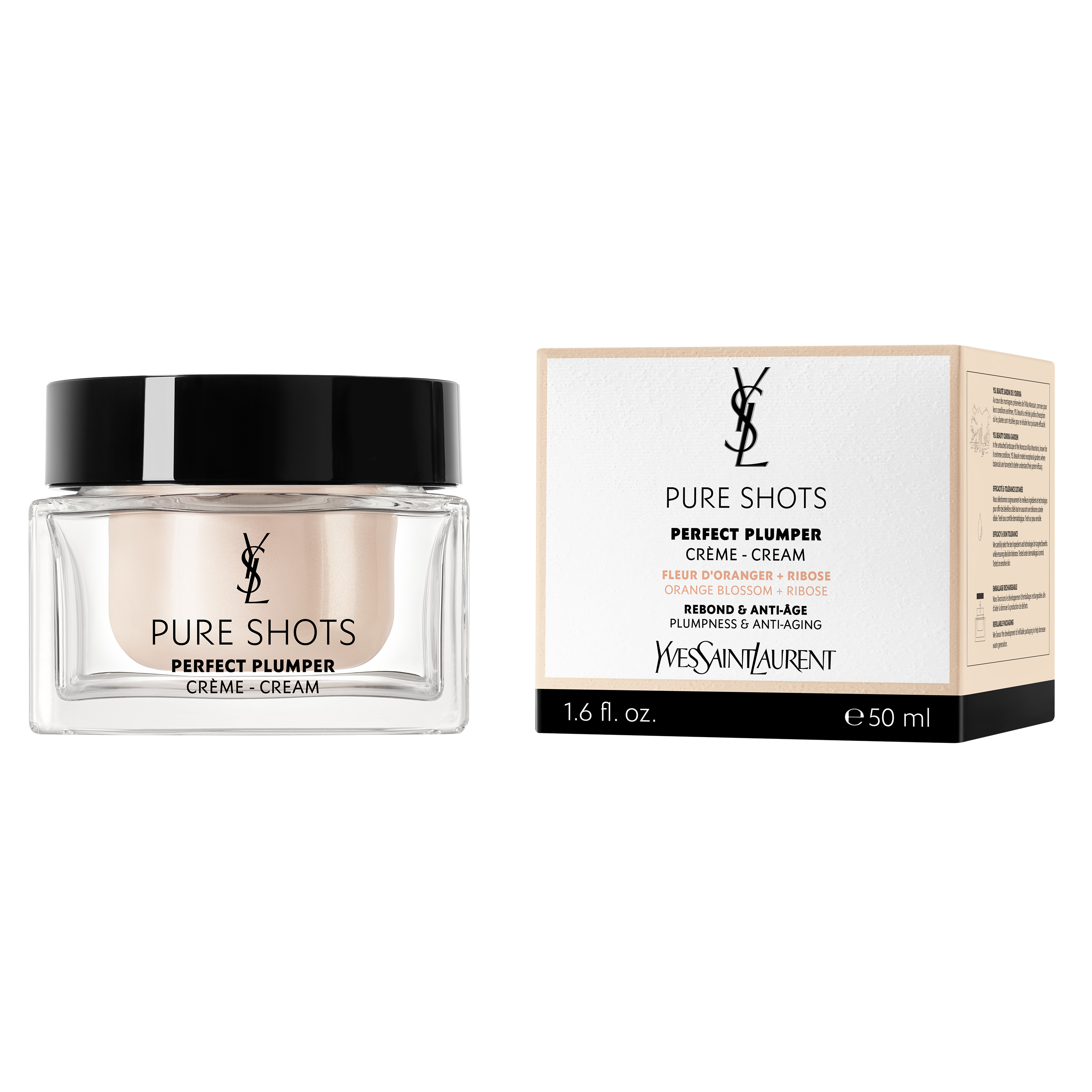 YSL Pure Shots Perfect Plumper Cream 50ml - Apótekarinn