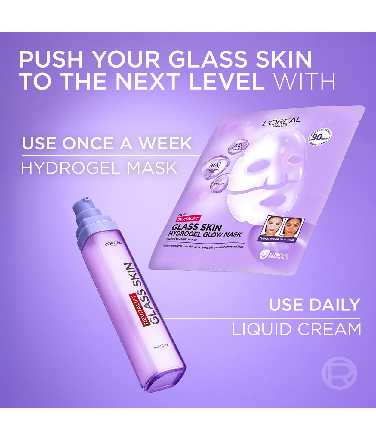 L'ORÉAL RL Filler Glass Skin LiquidCream 50ml